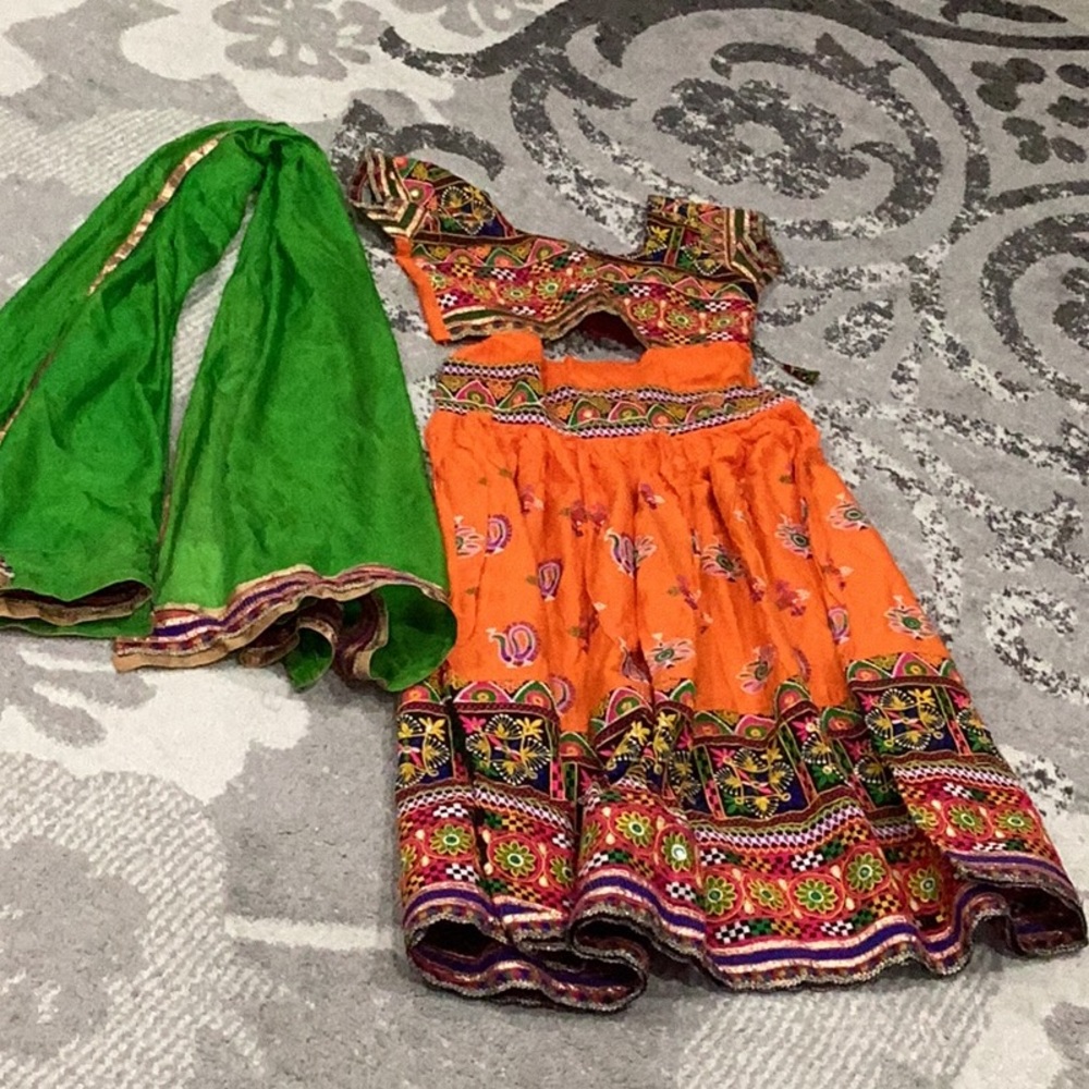 Indian traditional kutchi chaniya choli